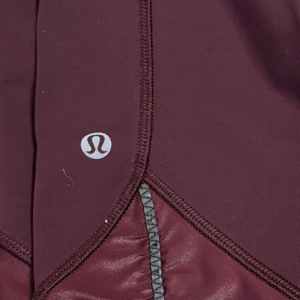 Lululemon Pace Queen‎ 7/8 Leggings Raspberry Pink Womens Size 6. - Picture 2 of 10
